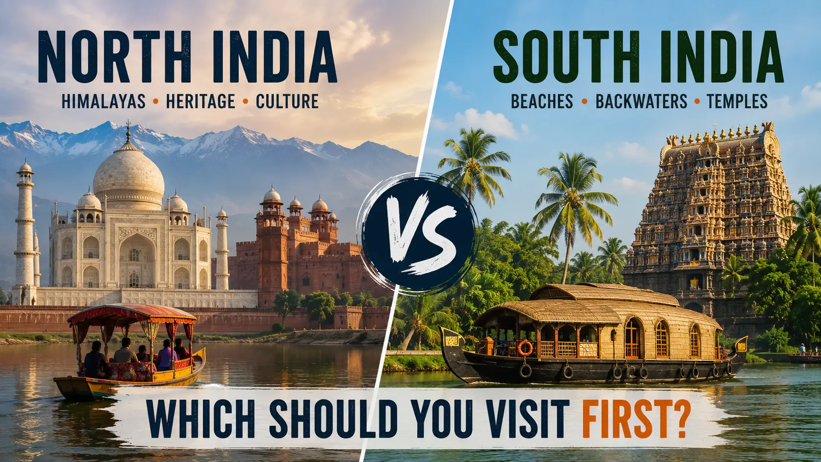North India vs South India: Which Should You Visit First